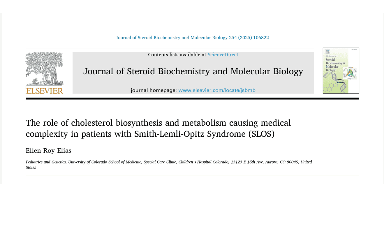 Dr. Ellen Roy Elias SLOS Research Article published